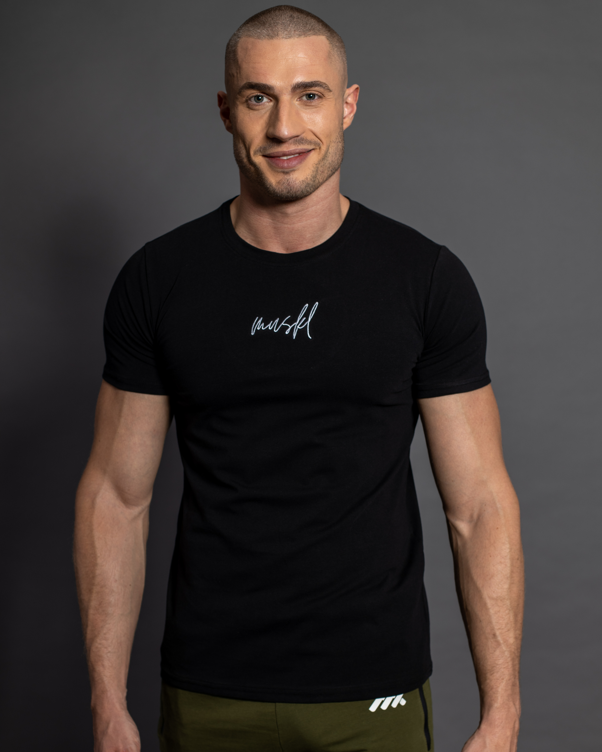 Cotton Tee Signature Black