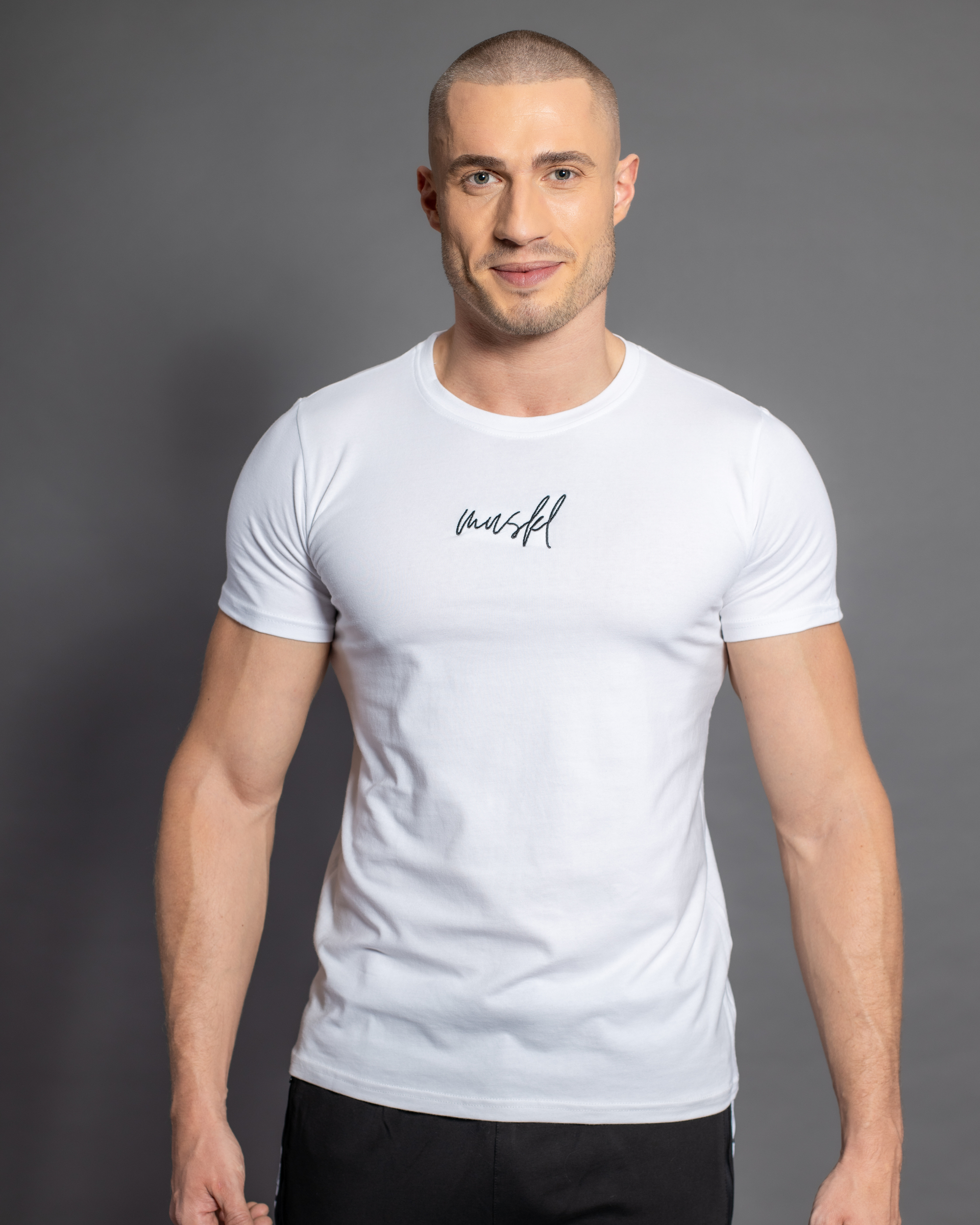 Cotton Tee Signature White