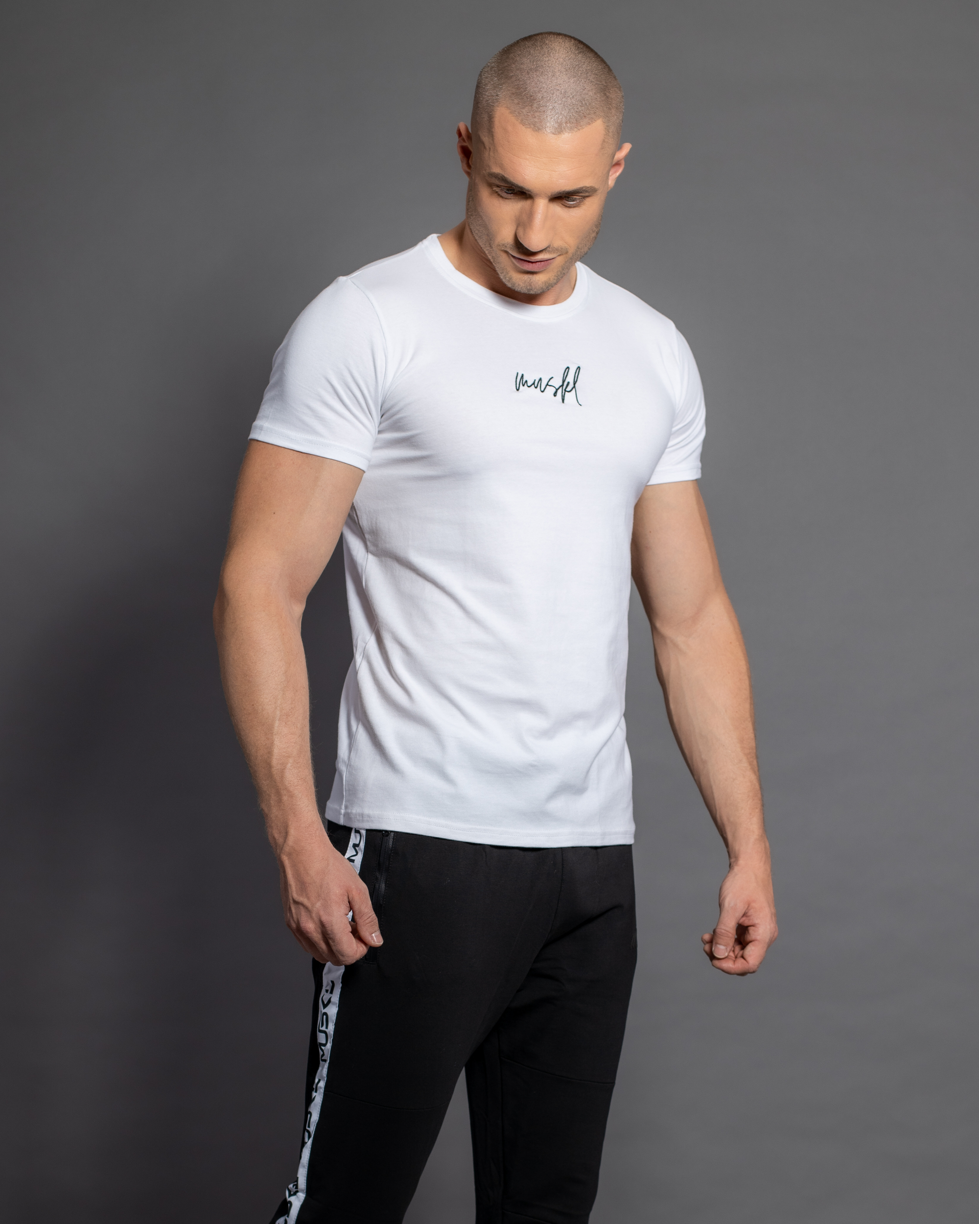 Cotton Tee Signature White